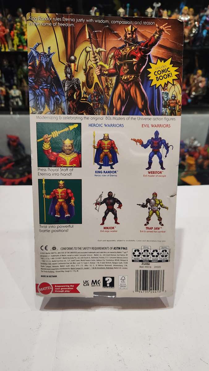 Masters Of The Universe (Motu) Origins King Randor Figure Moc