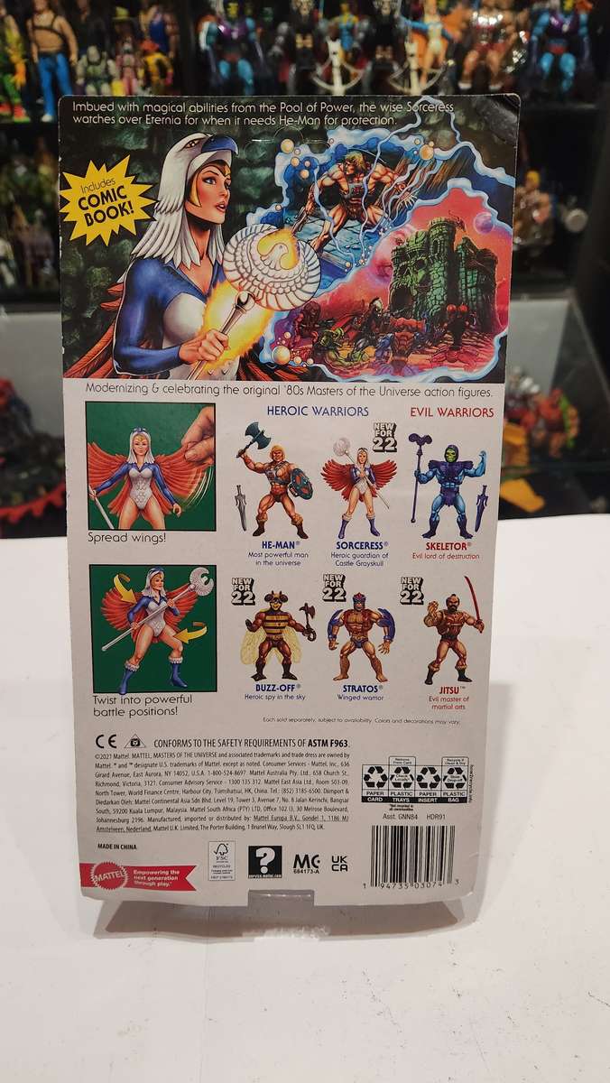 Masters Of The Universe (Motu) Origins Sorceress Figure Moc