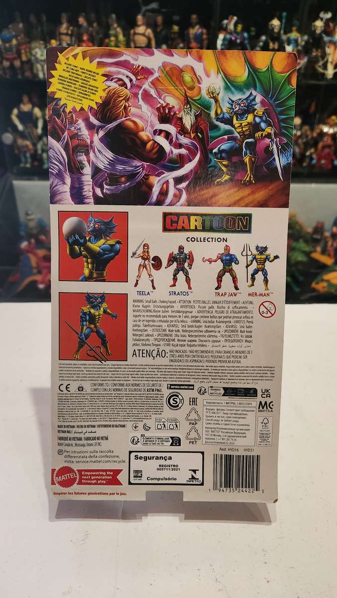 Masters Of The Universe (Motu) Origins Cartoon Collection Mer-Man Figure Moc