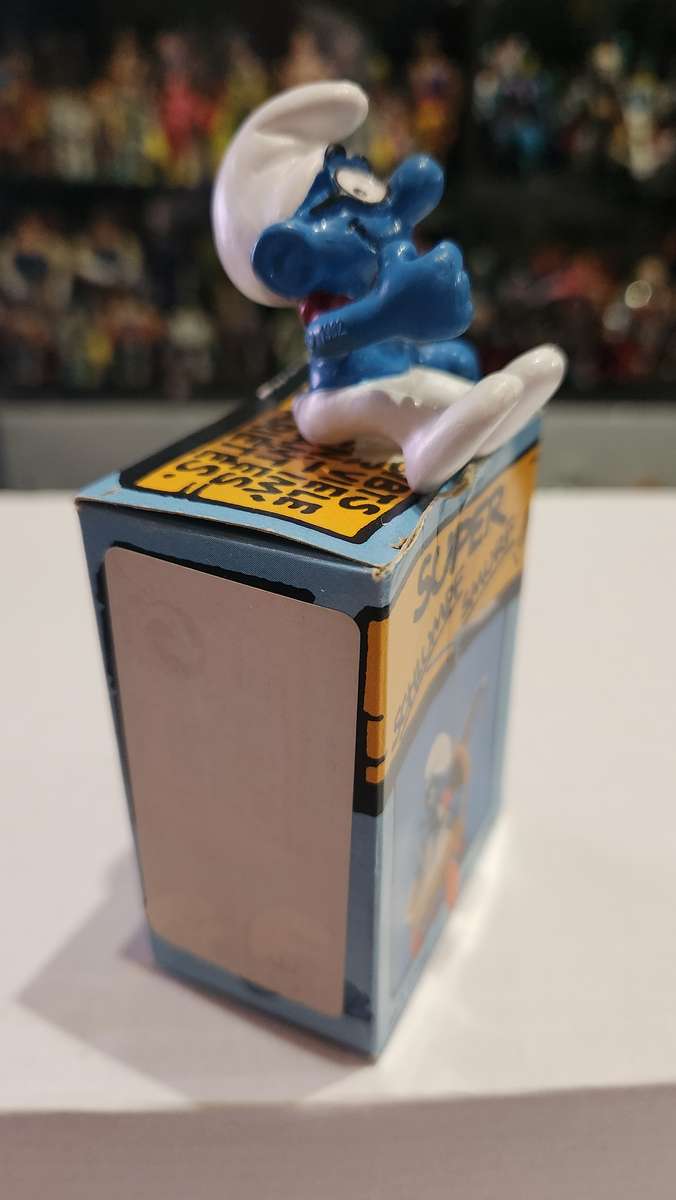 1982 Vintage Peyo Helicopter Smurf