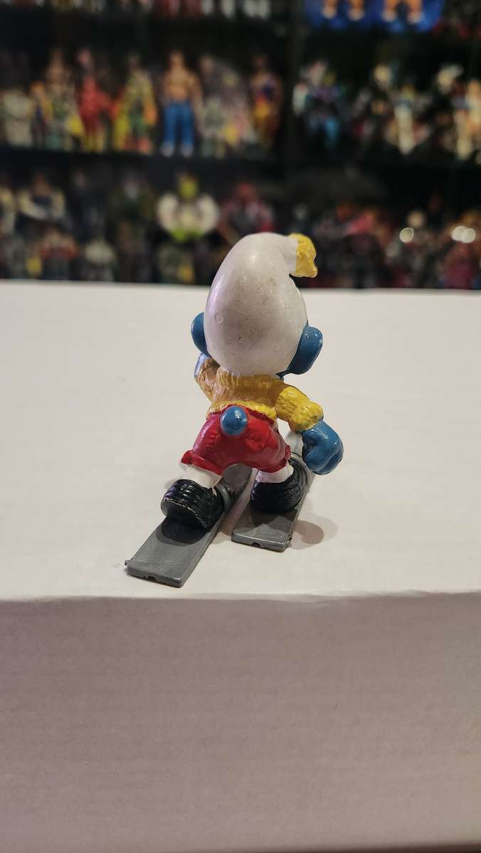 1978 Vintage Peyo Skiing Smurf