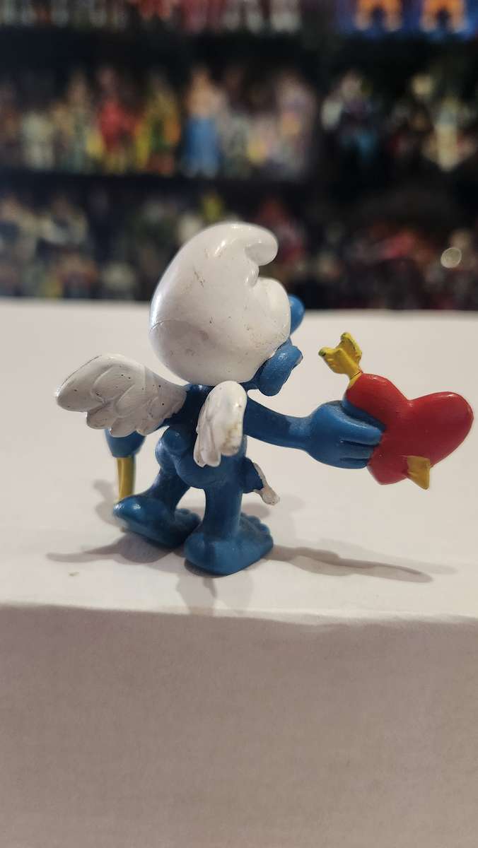 1981 Vintage Peyo Cupid Smurf