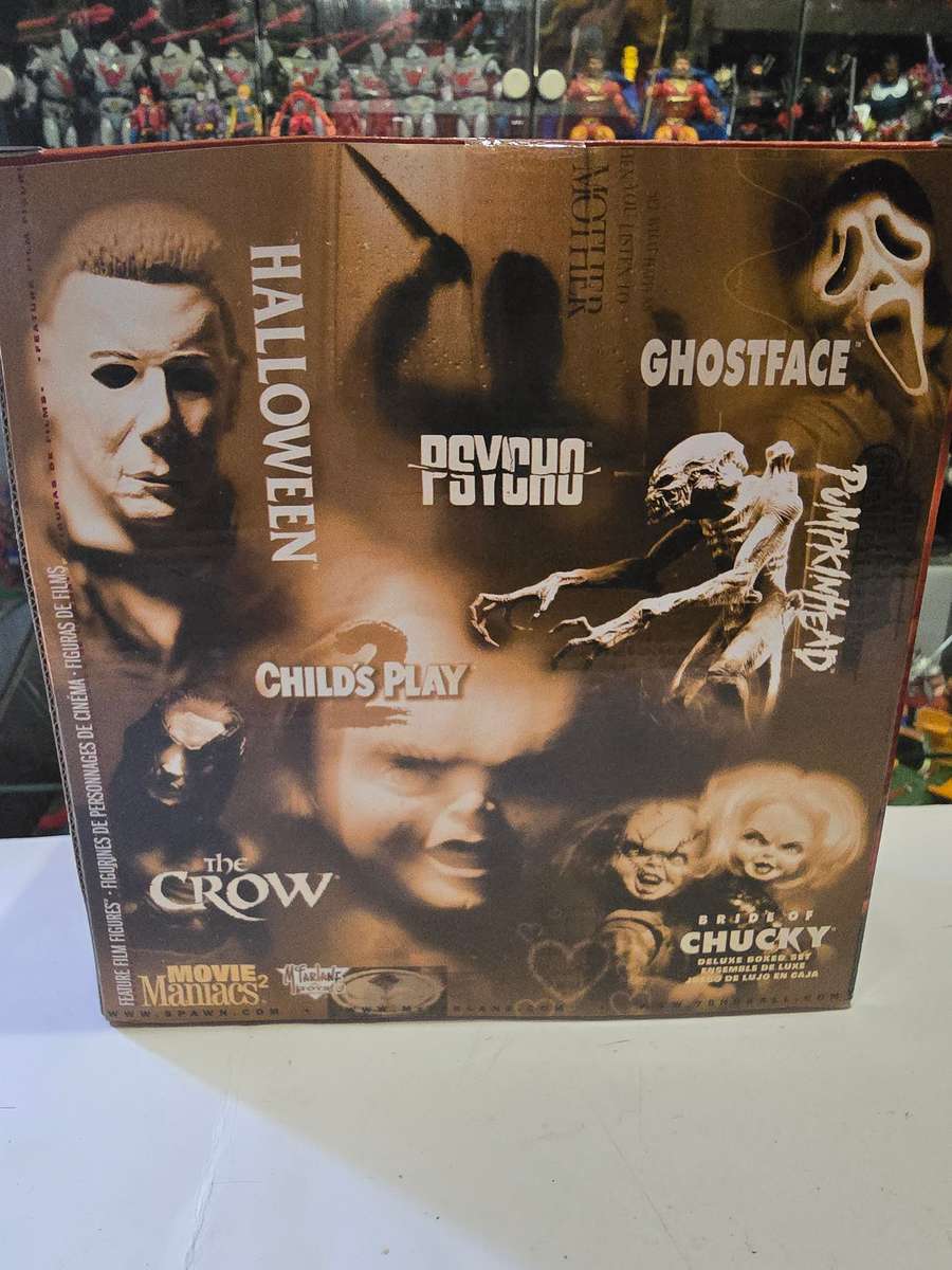 Moc 1999 Mcfarlane Bride Of Chucky Deluxe Set