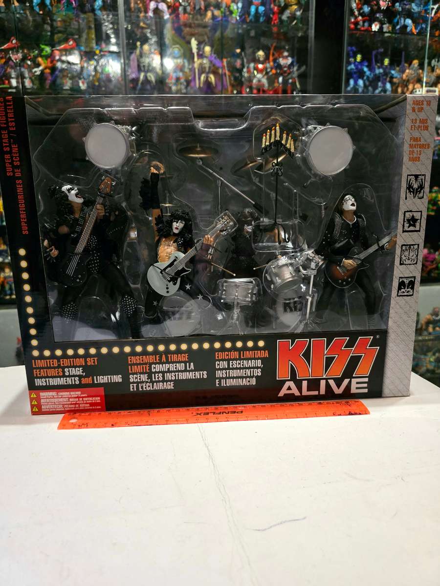 Comic Book Moc 2002 Mcfarlane Kiss Alive Deluxe Box Set for sale in