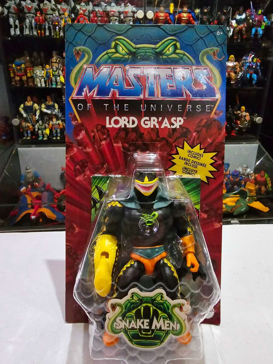 Masters Of The Universe (Motu) Origins Lord Gr'asp Figure Moc
