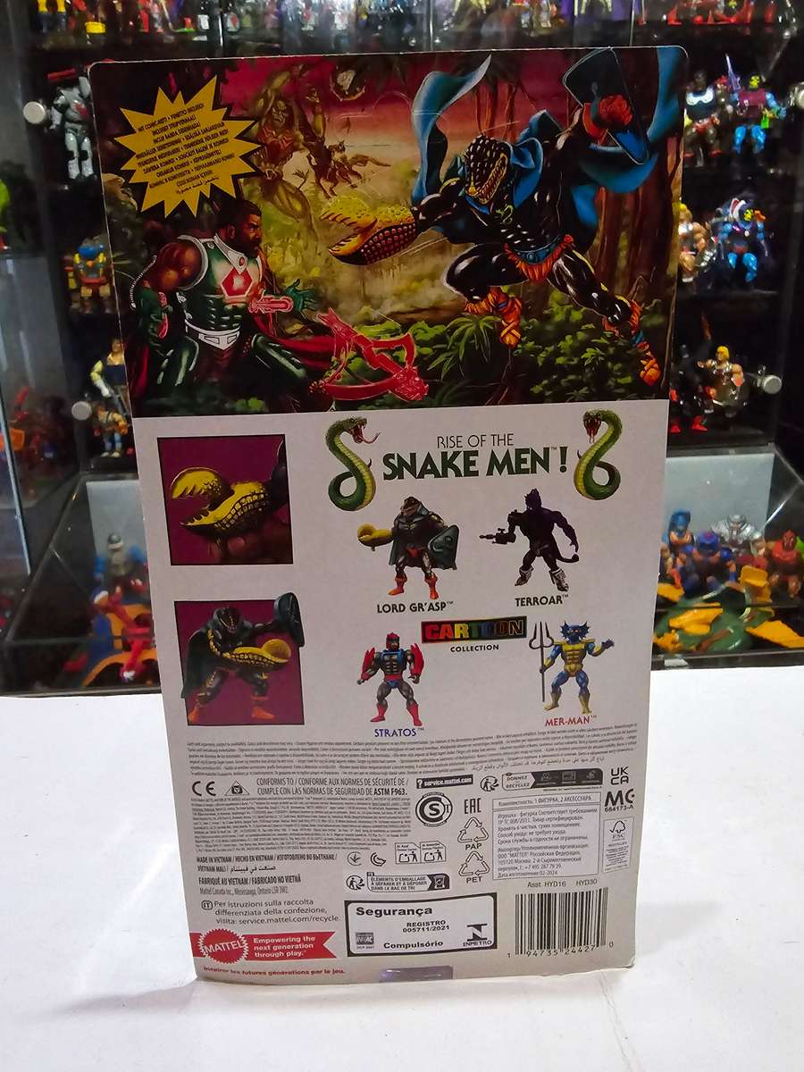 Masters Of The Universe (Motu) Origins Lord Gr'asp Figure Moc