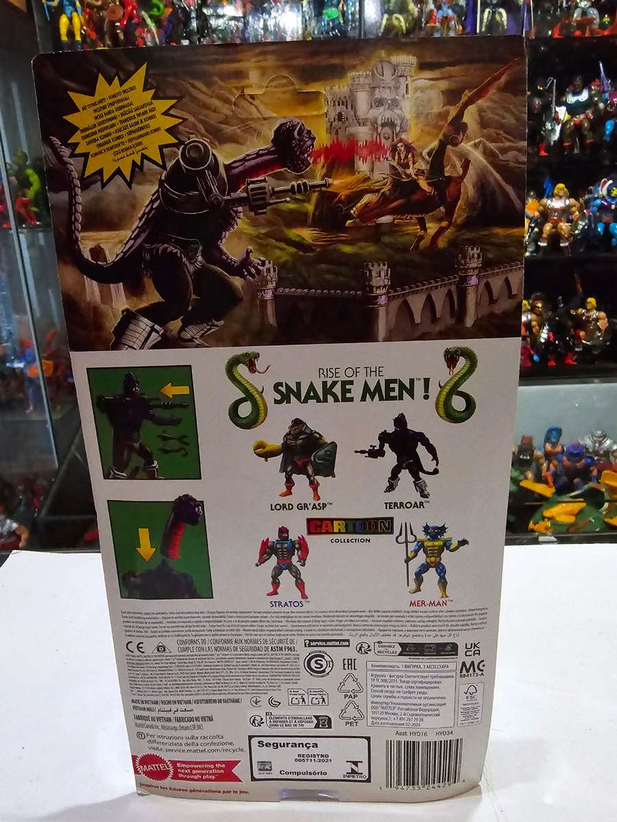 Masters Of The Universe (Motu) Origins Terroar Figure Moc