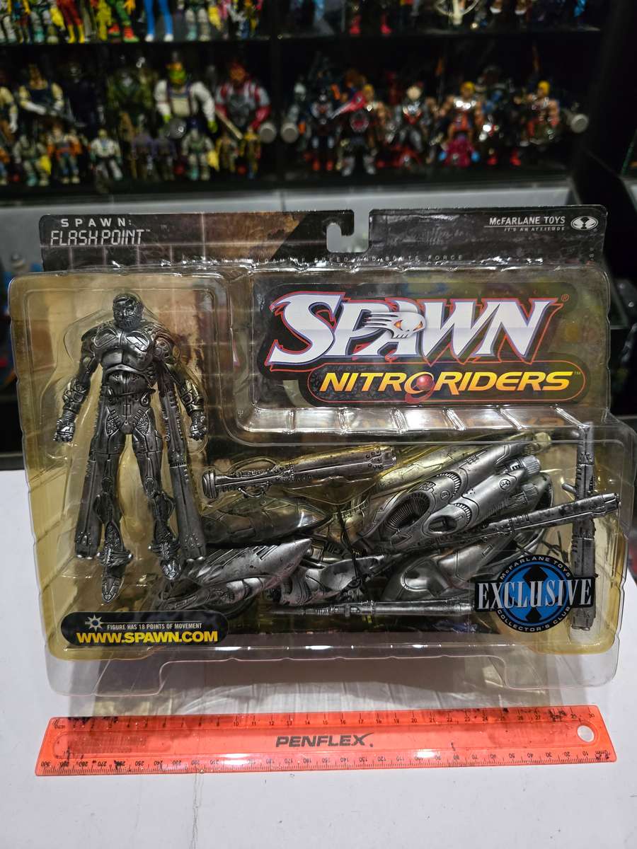 Moc 1999 Mcfarlane Spawn Nitro Riders Flash Point