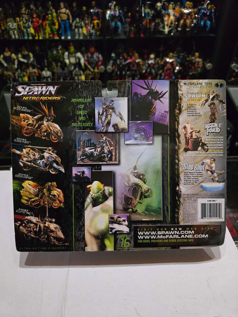 Moc 1999 Mcfarlane Spawn Nitro Riders Flash Point