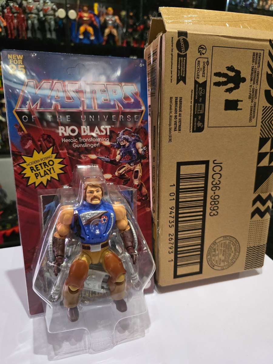 Masters Of The Universe (Motu) Origins Rio-Blast Mattel Creations Figure Moc