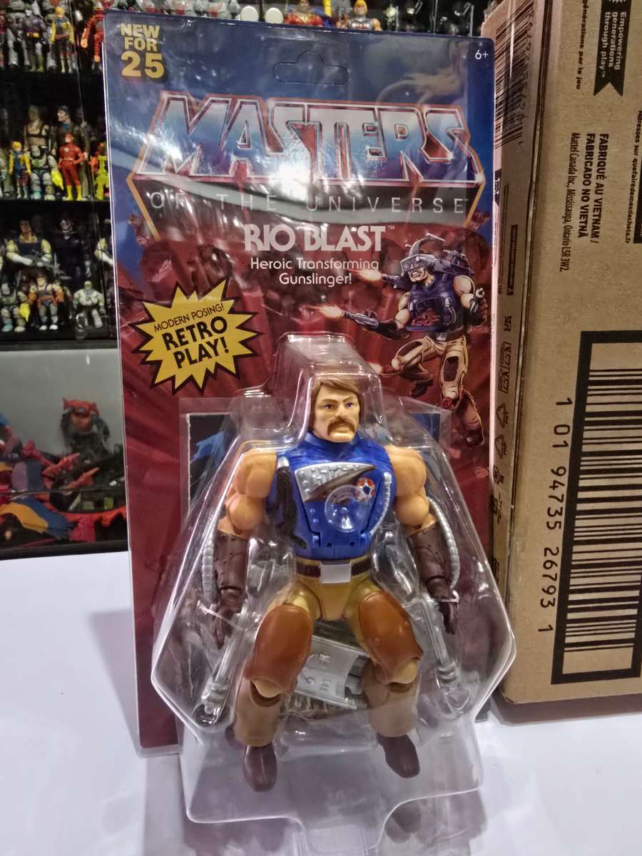 Masters Of The Universe (Motu) Origins Rio-Blast Mattel Creations Figure Moc