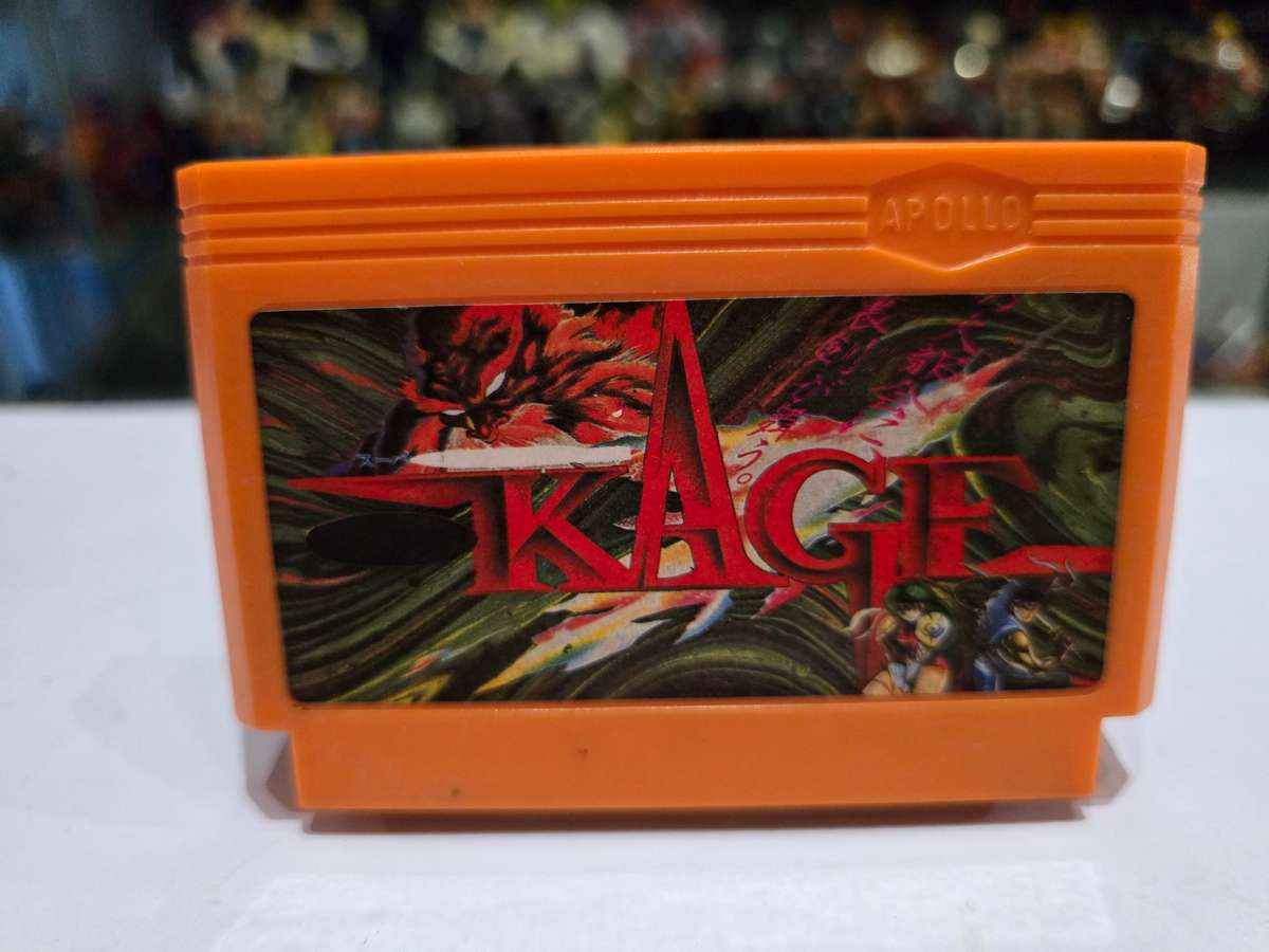 Vintage Tv Game Cartridge Famicom Kage