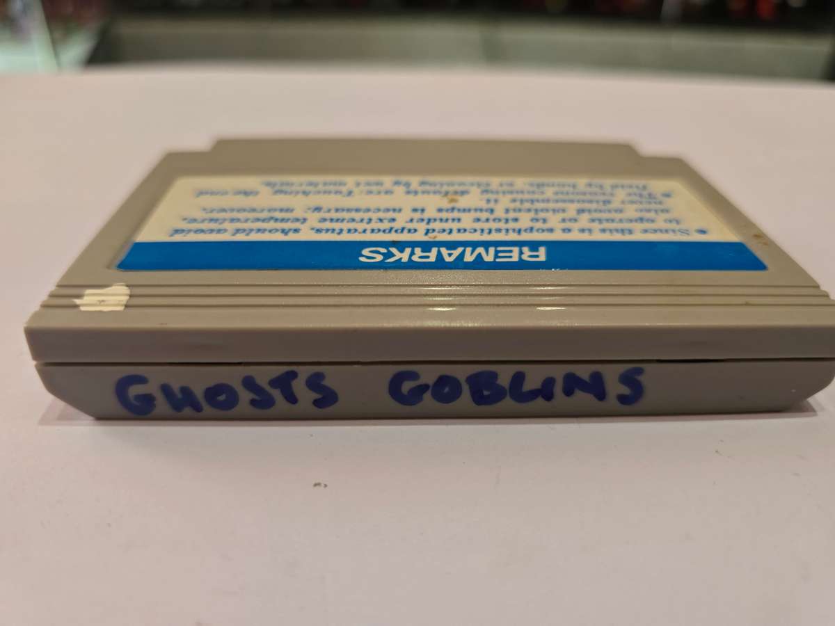Vintage Tv Game Cartridge Famicom Ghost n Goblins