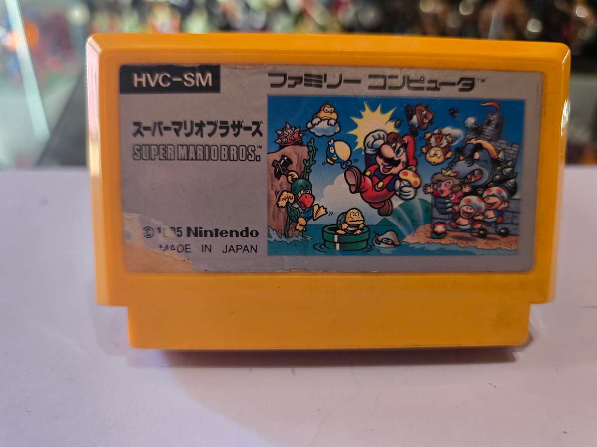 Vintage Tv Game Cartridge Famicom Super Mario Bros