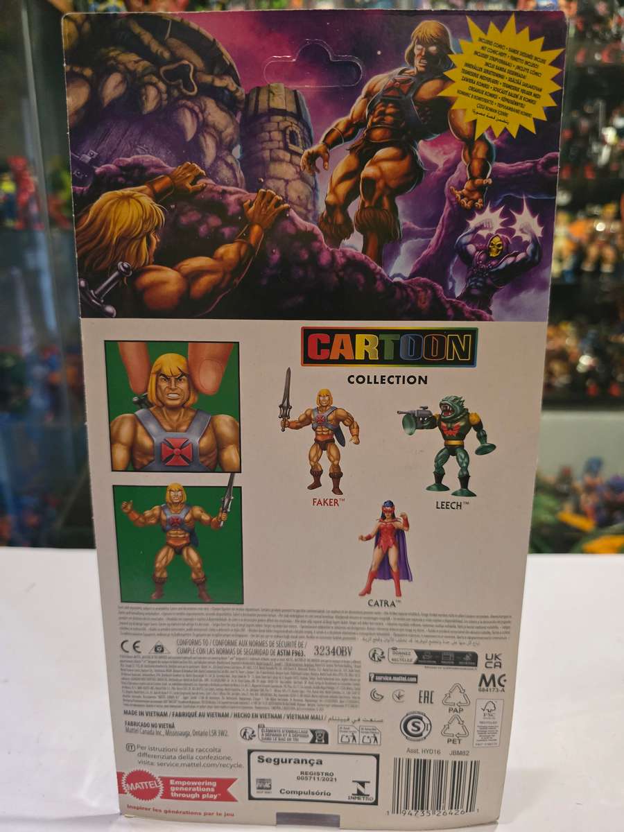 Masters Of The Universe (Motu) Origins Cartoon Collection Faker Figure Moc