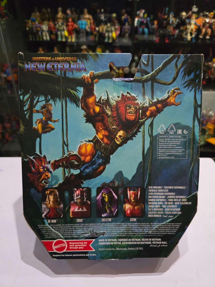 Masters Of The Universe (Motu) Masterverse New Eternia Beast Man Figure Moc