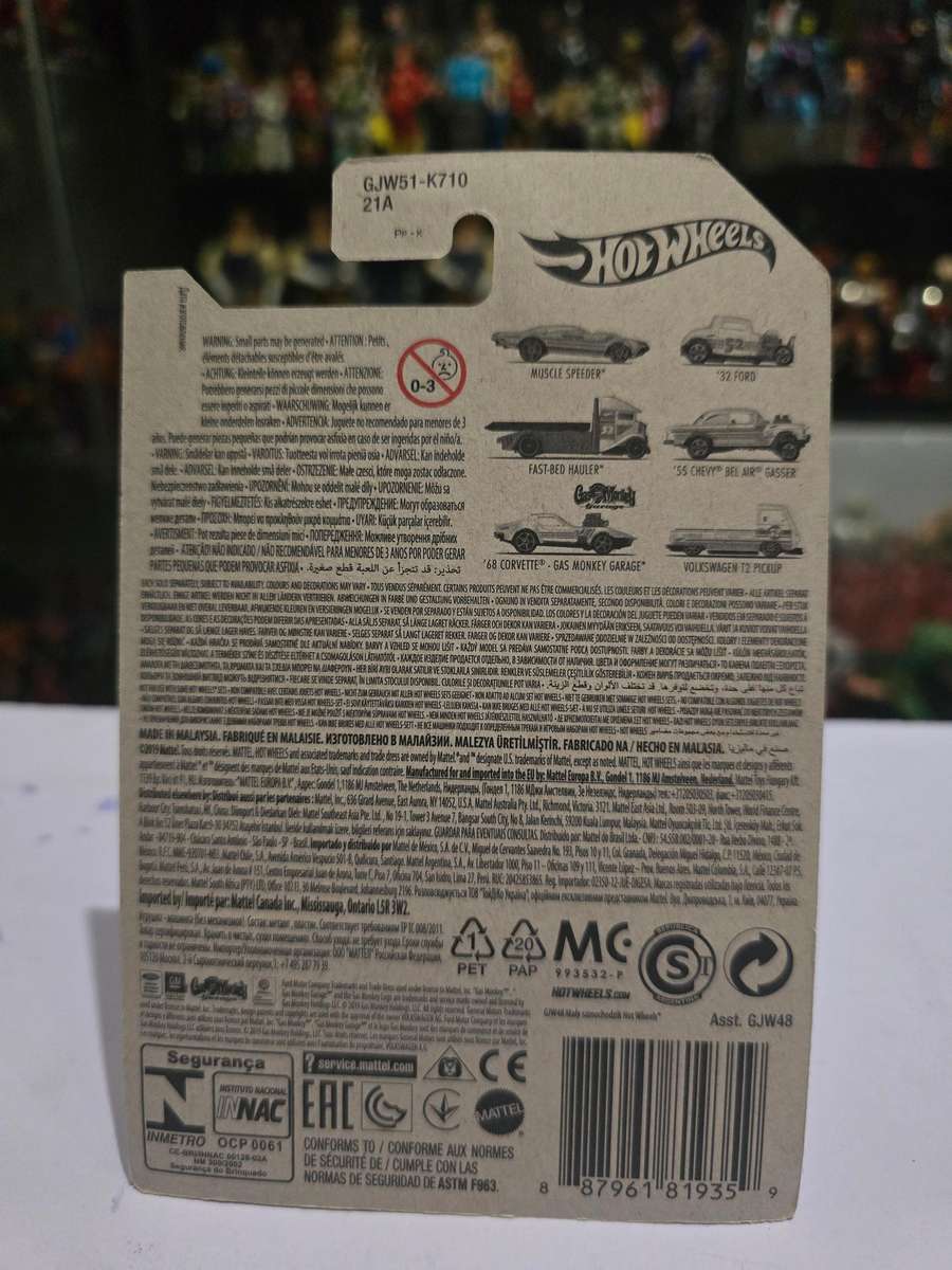 Moc HotWheels 55 Chevy Bel Air Gasser