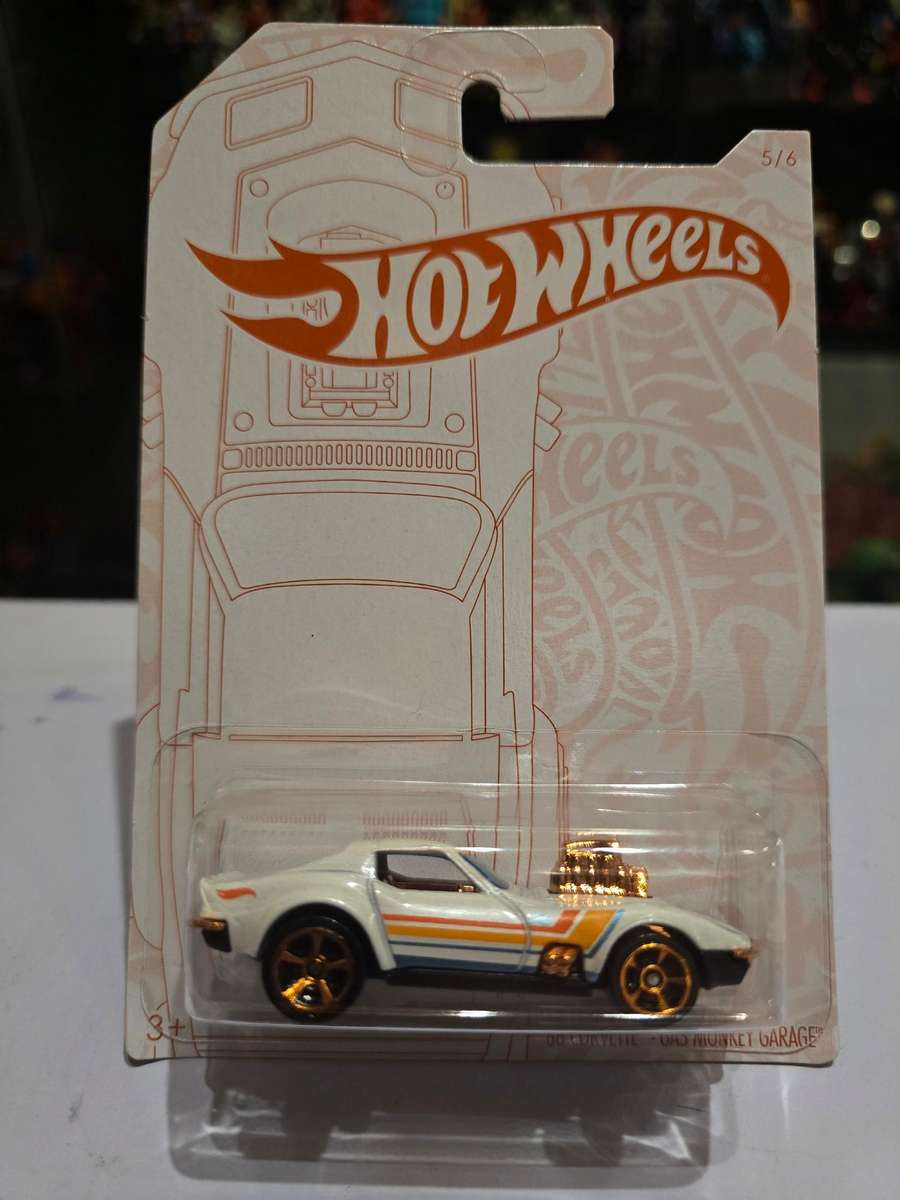 Moc HotWheels 68 Corvette Gas Monkey