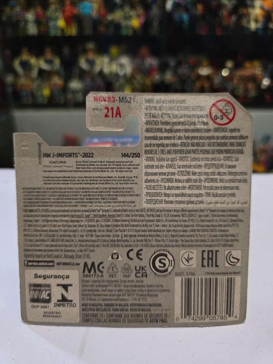 Moc HotWheels 90 Acura NSX