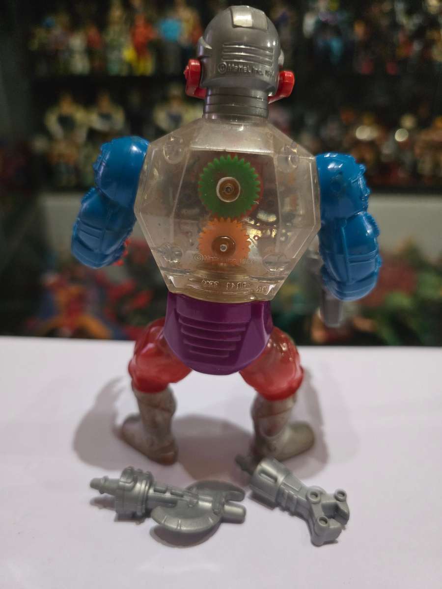 1985 Complete Robotto of He-Man-Masters of the Universe 72 (MOTU) Vintage Figure