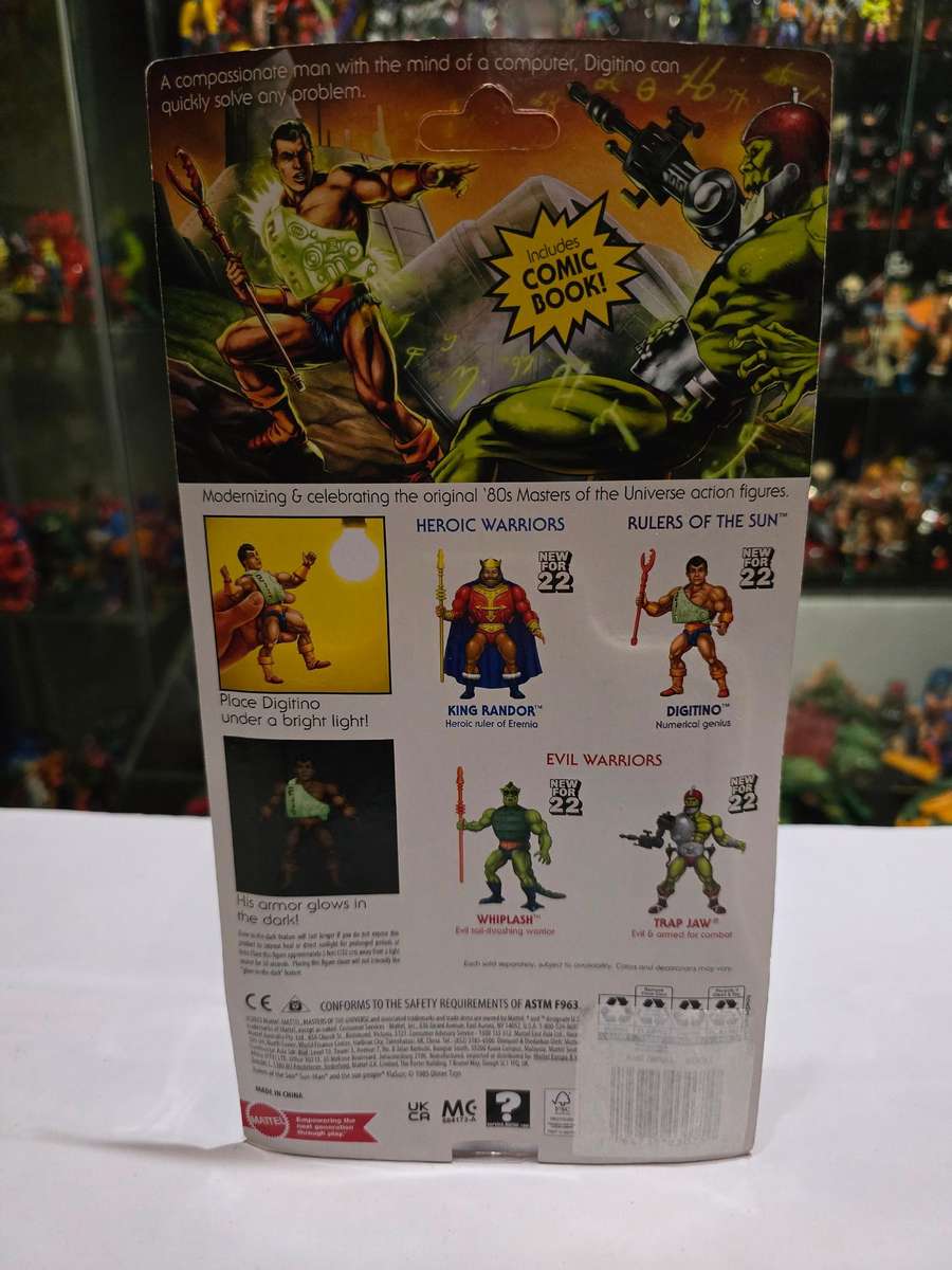 Masters Of The Universe (Motu) Origins Digitino Figure Moc