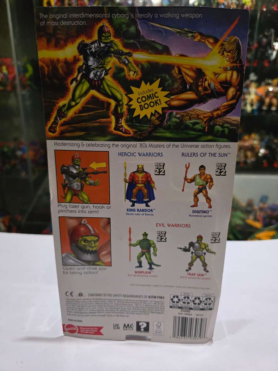 Masters Of The Universe (Motu) Origins Trap Jaw Figure Moc