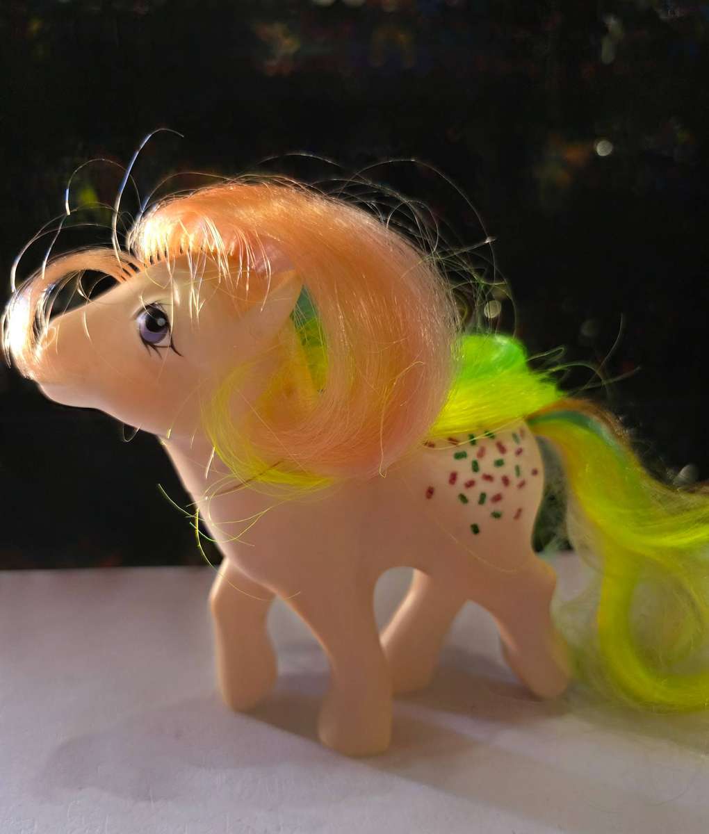 1984 G1 My Little Pony Confetti Vintage Figure