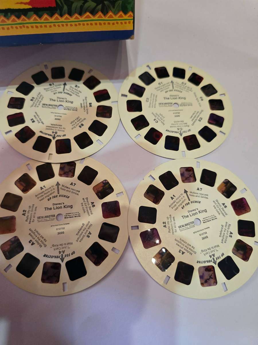 1994 Boxed 3D View-Master The Lion King