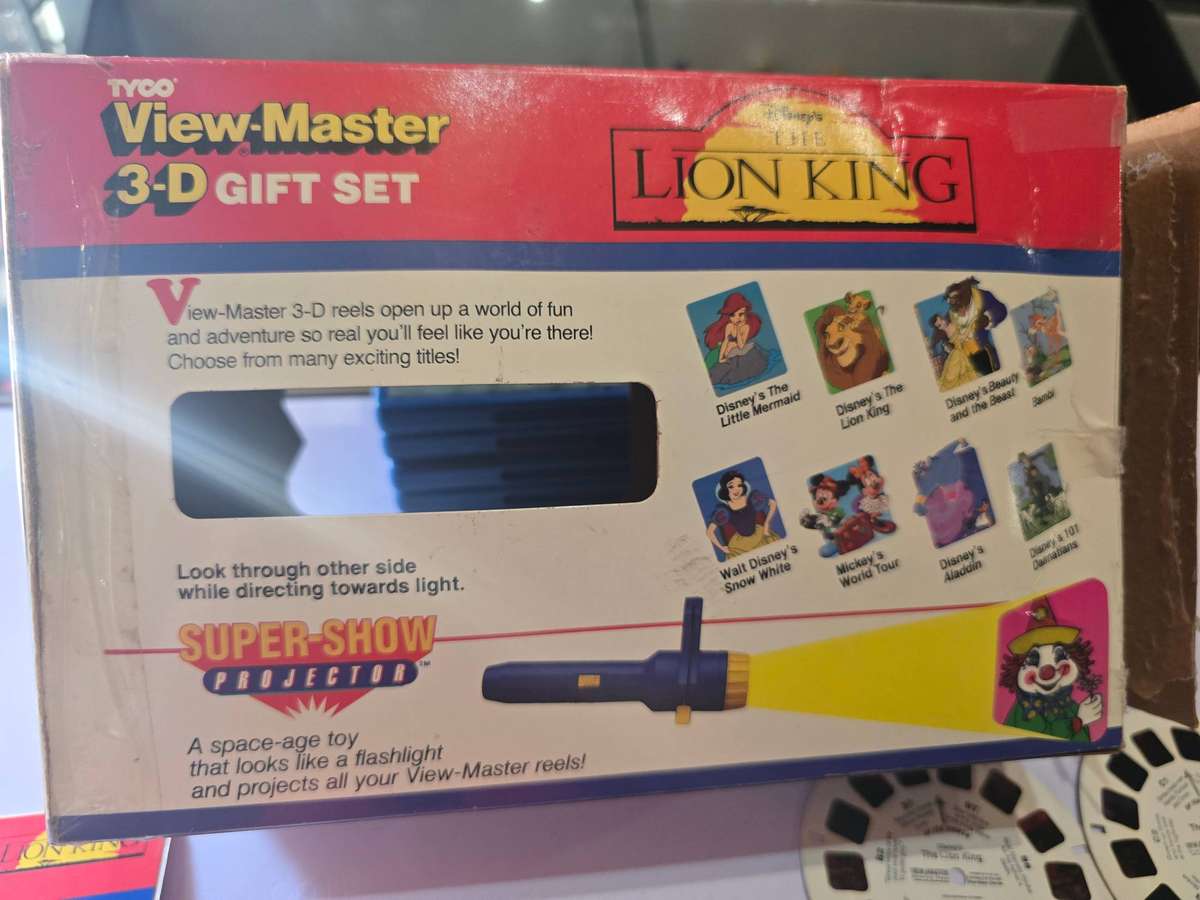 1994 Boxed 3D View-Master The Lion King