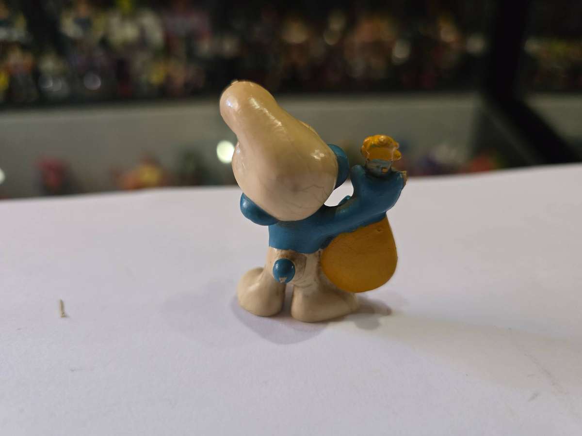 1982 Peyo Lute Vintage Smurf