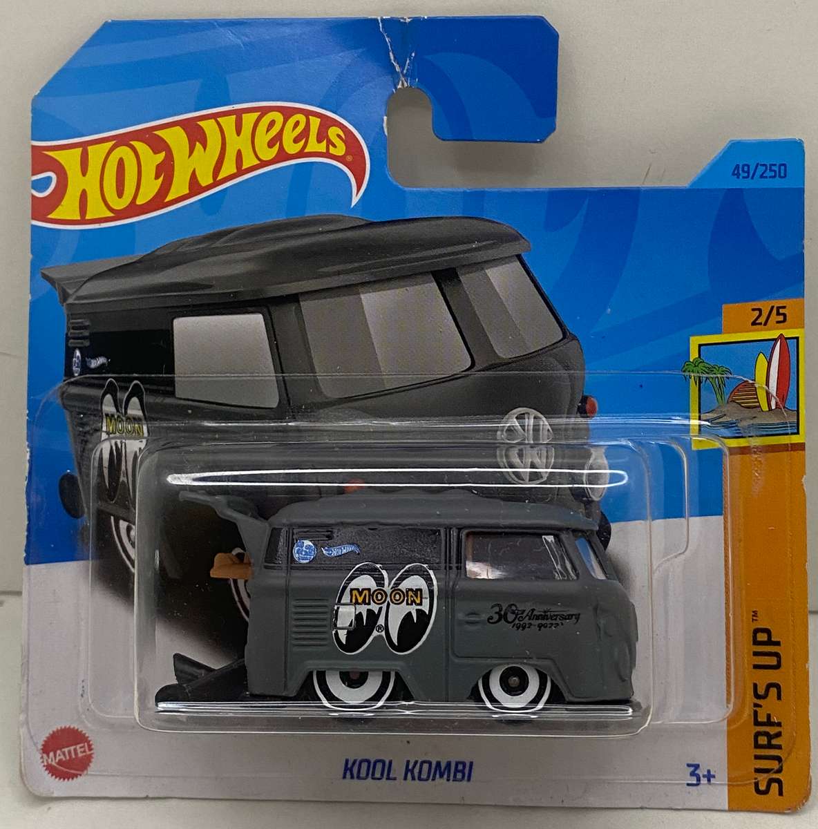 Hotwheels Kool Kombi - Grey -  Carded