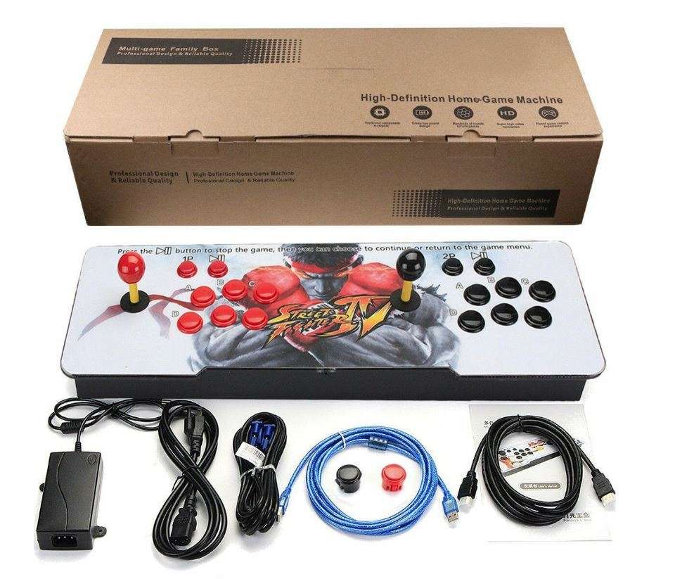Brand New - Pandora Retro Arcade console - +-8000 - 2D/3Dgames