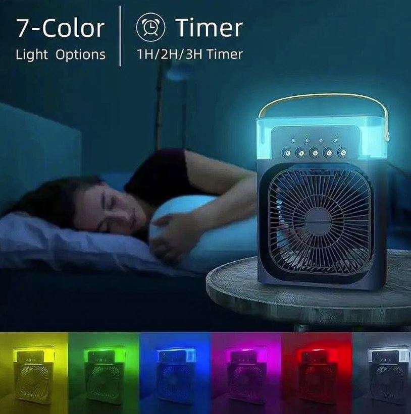 Portable Air Cooler Fan With Mist Spray function