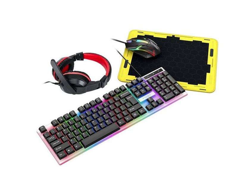 T-WOLF 4 in 1 GAMING COMBO (TF-240)