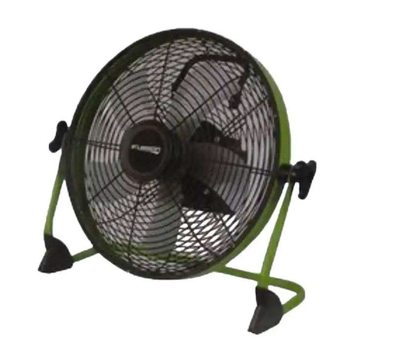 14" Solar Rechargeable Floor Fan