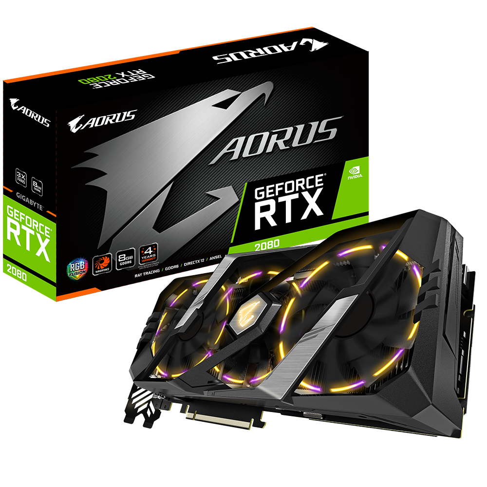 AORUS RTX 2080 8Gigs