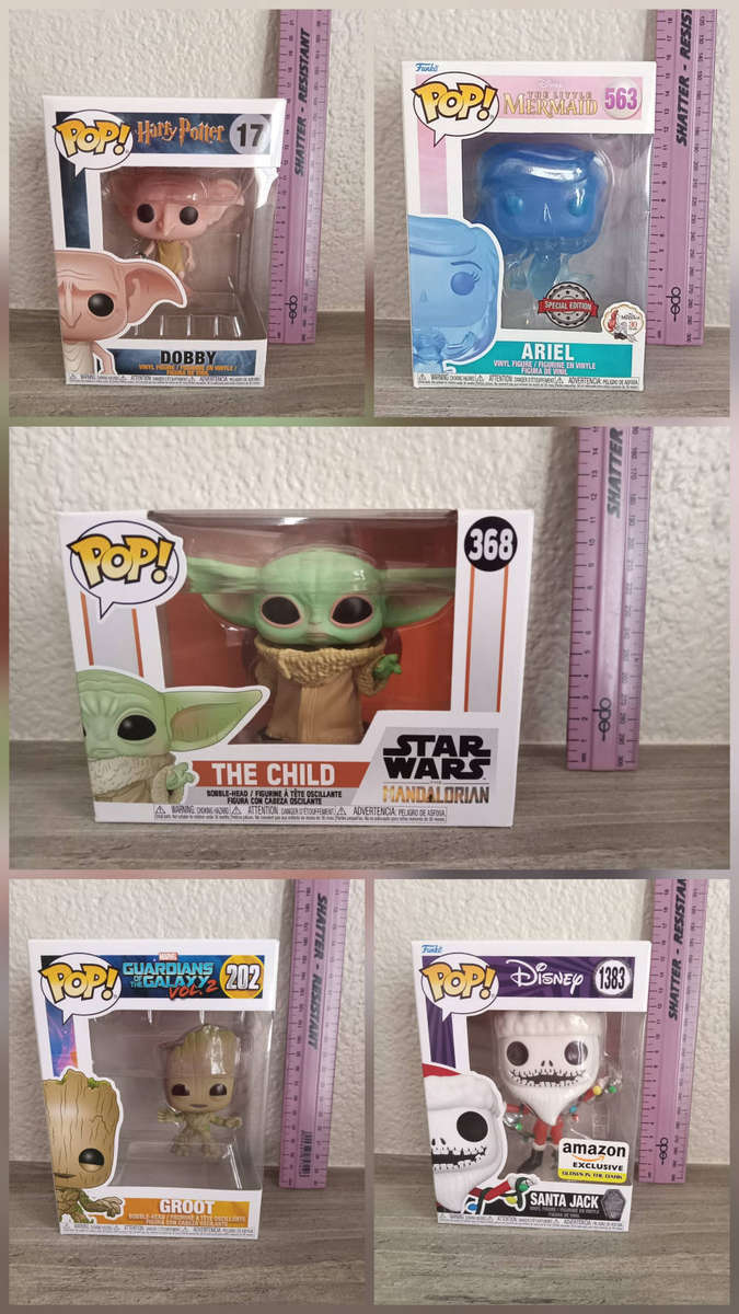 5 Funko Pops and 2 Bitty Pops