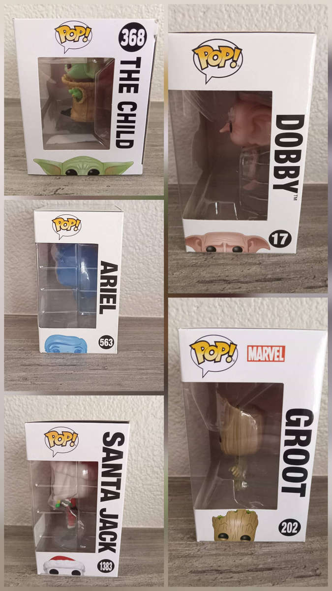 5 Funko Pops and 2 Bitty Pops