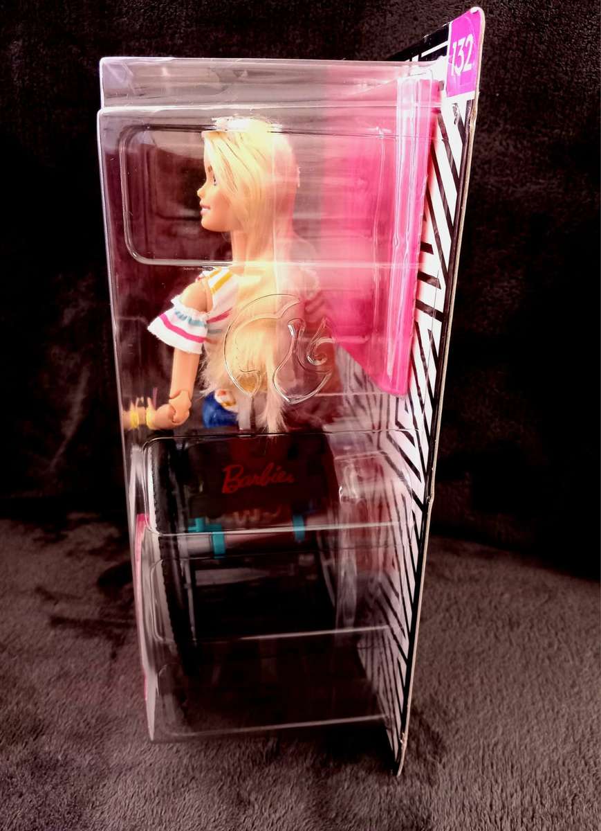 Barbie doll in wheelchair