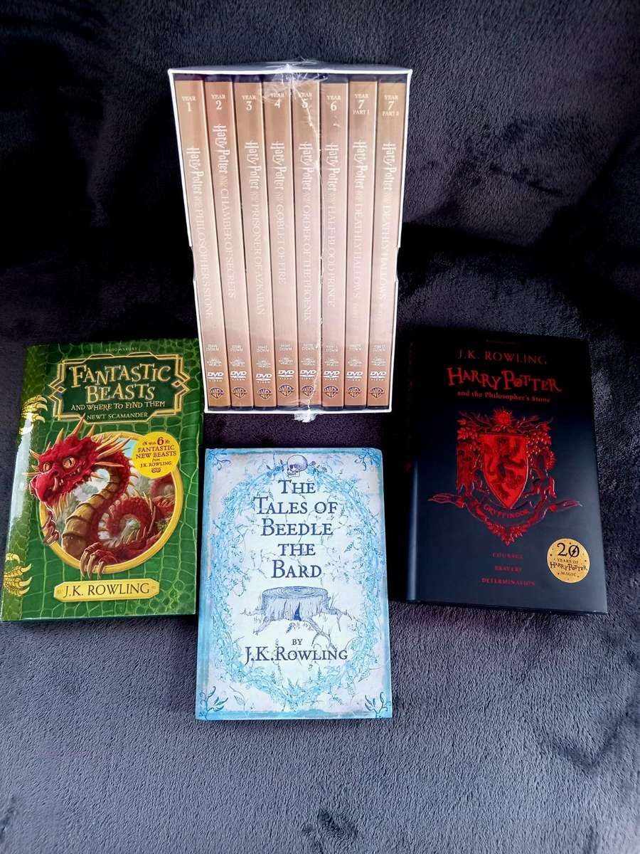 Harry Potter DVD's and books