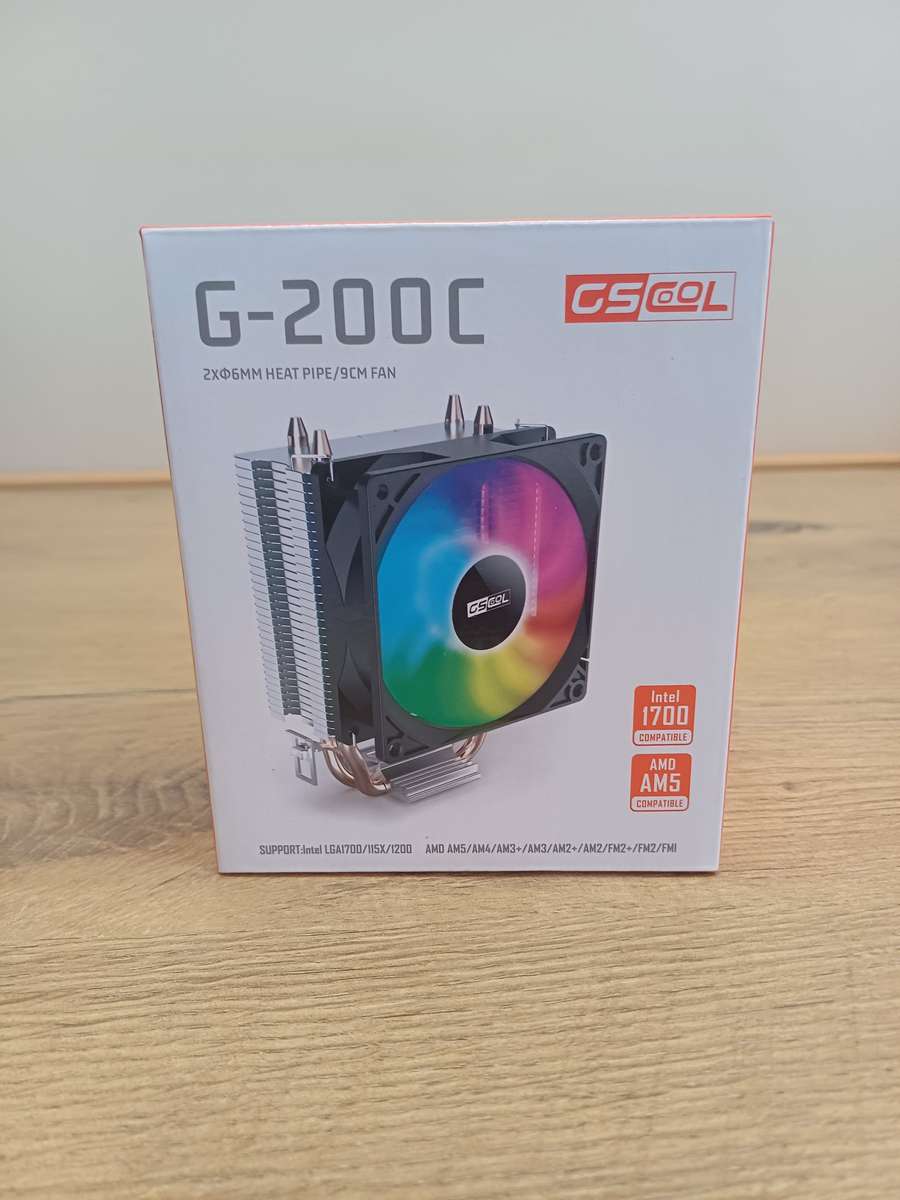 GS Cool G-200C RGB CPU Cooler