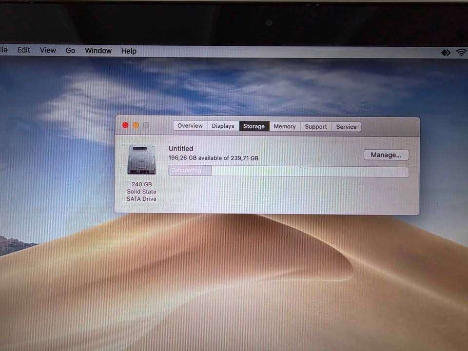 Apple Macbook Pro MID 2012 i5 16GB Ram 240GB SSD 13inch