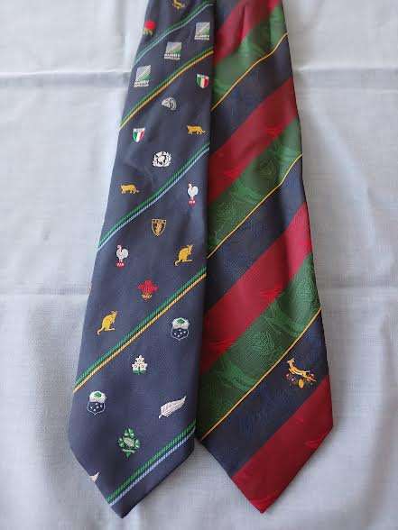 Springbok Rugby Tie 1995 + Rugby World Cup Tie