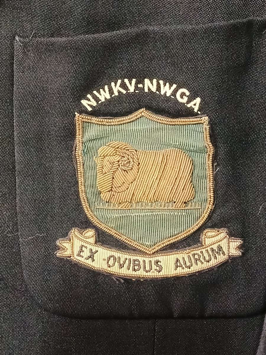 Blazer - N.W.K.V.-N.W.G.A. "Ex Ovibus Aurum"  National Wool Growers Association