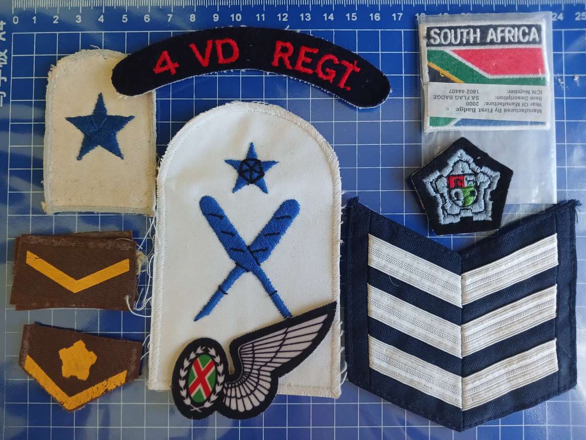 SADF - SA Military Ranks - Lot