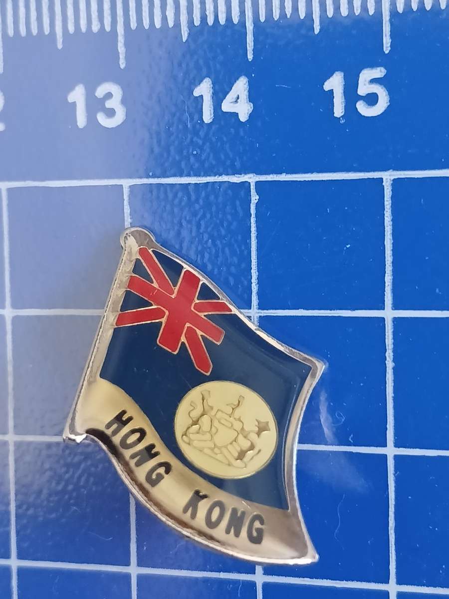 Flag Pin - Hong Kong