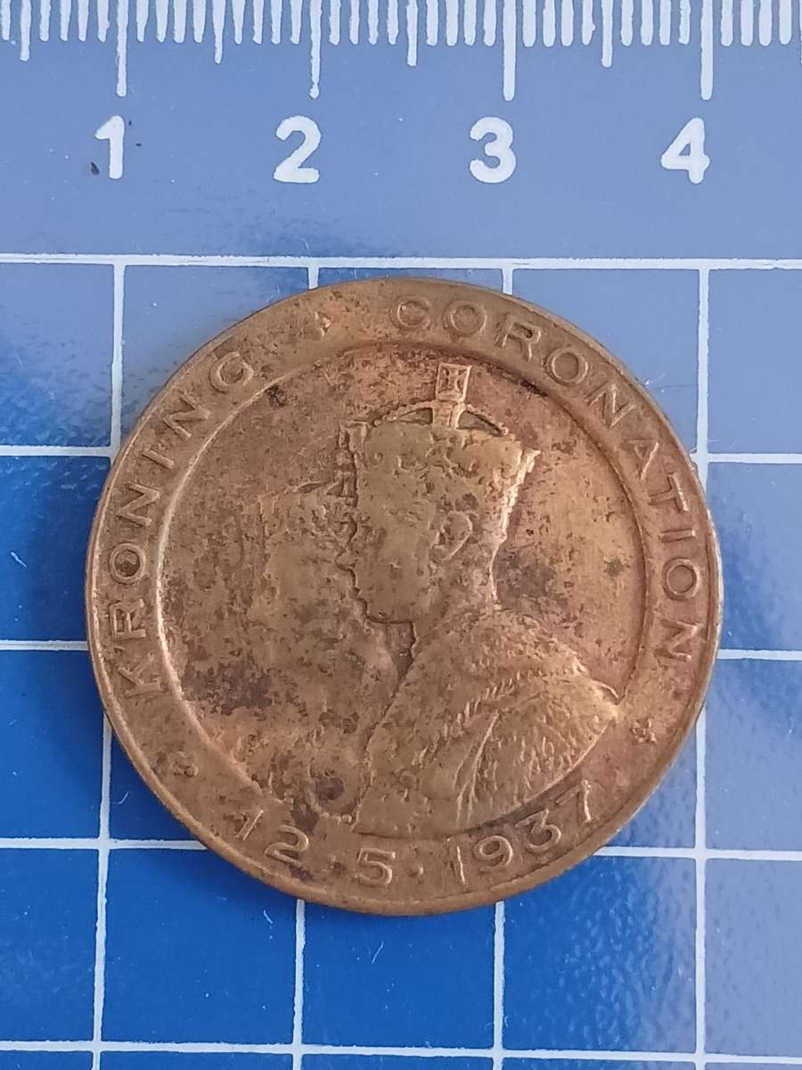 Medal - Coronation 12-5-1937