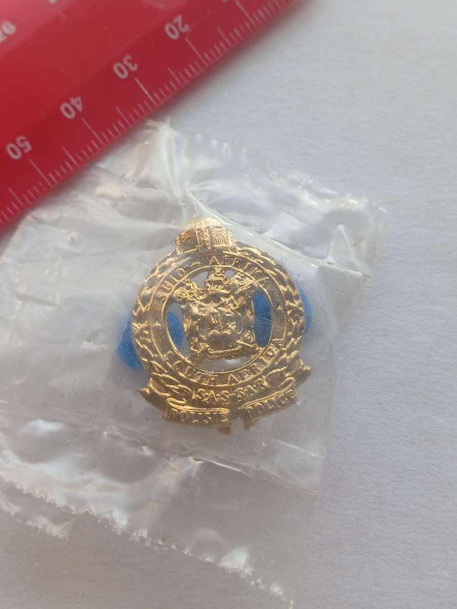 SA Railway Police Badge with pins (New)