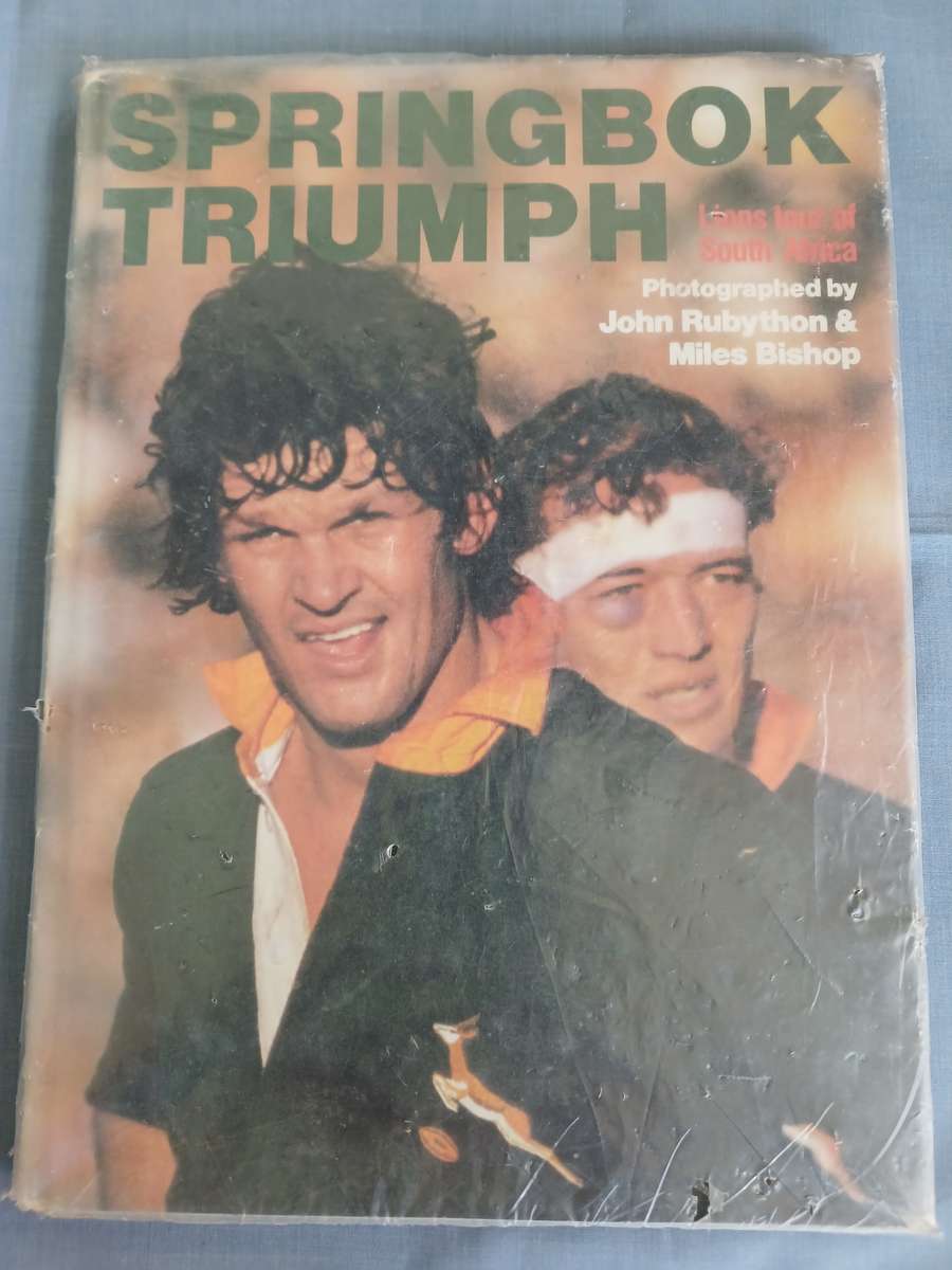 Rugby Book - Springbok Triumph - Lions tour of South Africa