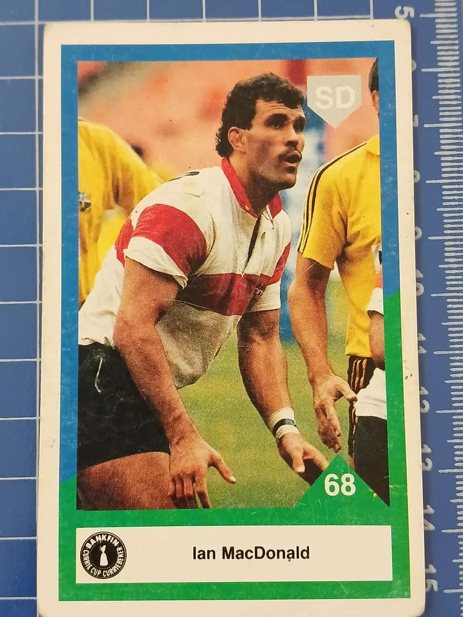 Rugby Trading Card - Ian MacDonald